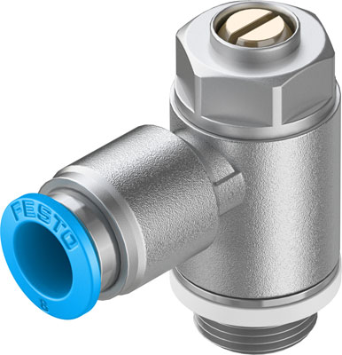 GRLA-1/4-QS-8-D / 1-way contr.val GRLA-1/4-QS-8-D