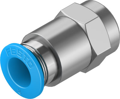 QSF-1/8-8-B / Push-in fitting QSF-1/8-8-B