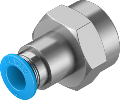 QSF-3/8-8-B / Push-in fitting QSF-3/8-8-B