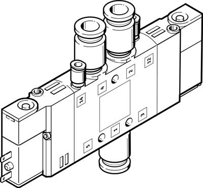 CPE14-M1BH-5JS-QS-8 / Solenoid valve  CPE14-M1BH-5JS-QS-8