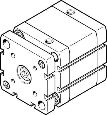 ADNGF-63-25-P-A / Compact cyl.    ADNGF-63-25-P-A