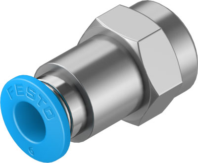 QSF-1/8-6-B / Push-in fitting QSF-1/8-6-B