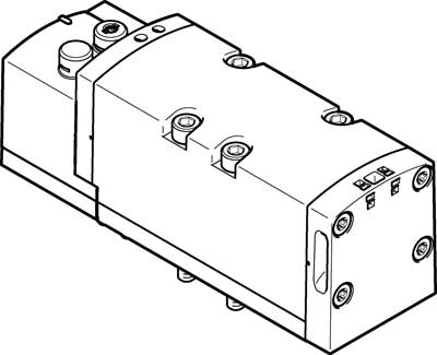 VSVA-B-M52-AZD-D2-1T1L / Solenoid valve  VSVA-B-M52-AZD-D2-1T1L