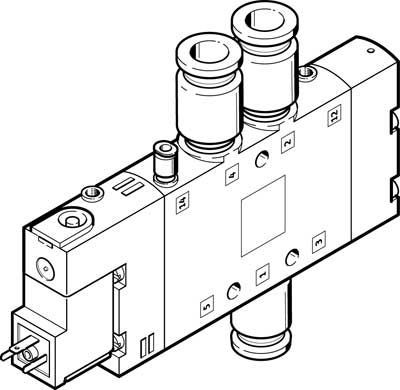 CPE18-M1H-5L-QS-8 / Solenoid valve  CPE18-M1H-5L-QS-8