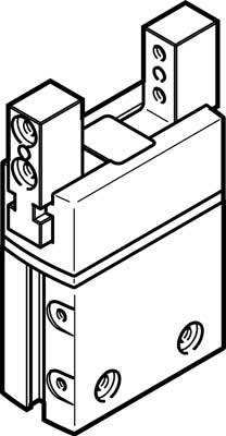 DHPS-10-A-NO / Parall. gripper DHPS-10-A-NO