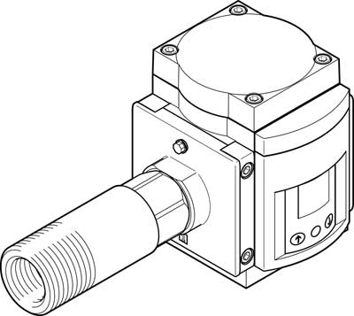 SFAM-90-5000L-TG1-2SA-M12 / Flow sensor     SFAM-90-5000L-TG1-2SA-M&