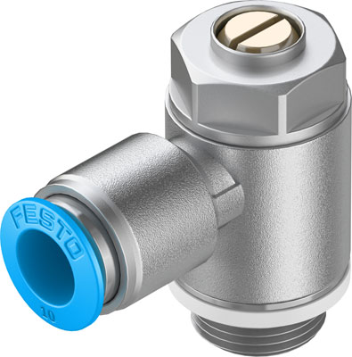 GRLA-3/8-QS-10-D / 1-way contr.val GRLA-3/8-QS-10-D