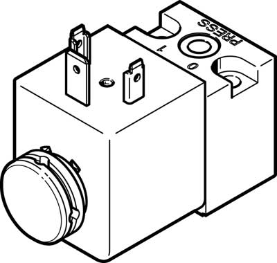 MDH-3/2-24DC / Pilot valve     MDH-3/2-24DC