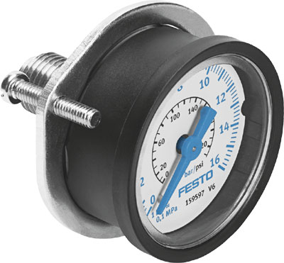 FMA-50-16-1/4-EN / Flanged gauge   FMA-50-16-1/4-EN