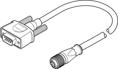 NEBM-M12G8-E-5-S1G9 / Encoder cable   NEBM-M12G8-E-5-S1G9
