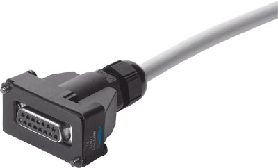 KMPV-SUB-D-15-10 / Plug s.w cable  KMPV-SUB-D-15-10