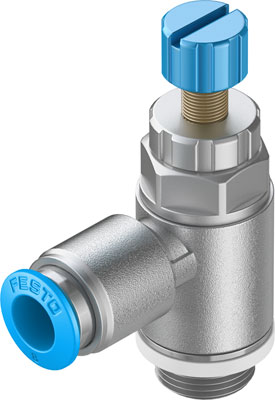 Image GRLA-1/4-QS-6-RS-D / 1-way contr.val GRLA-1/4-QS-6-RS-D