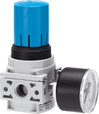 LR-1/4-DB-7-MINI / Press regulator LR-1/4-DB-7-MINI