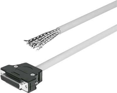 NEBV-S1G44-K-5-N-LE44-S6 / Connecting line NEBV-S1G44-K-5-N-LE44-S6