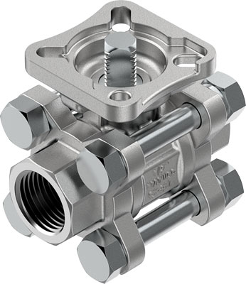 VZBE-1/2-T-63-T-2-F0304-V15V15, Ball valve