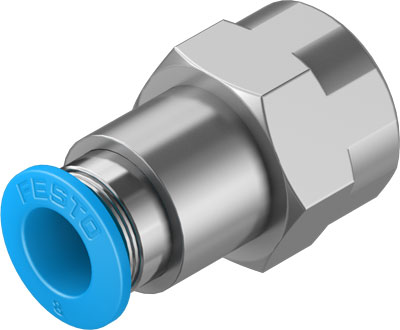 QSF-1/4-8-B / Push-in fitting QSF-1/4-8-B