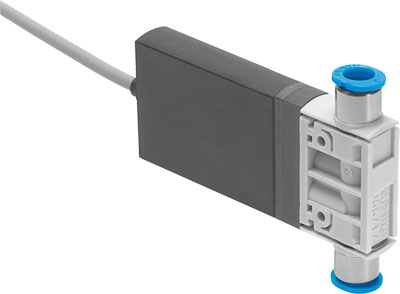 MHJ10-S-0,35-QS-1/4-MF-U / Solenoid valve  MHJ10-S-0,35-QS-1/4-MF-U