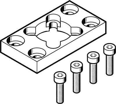 DAMF-F7-50 / Flange mounting DAMF-F7-50