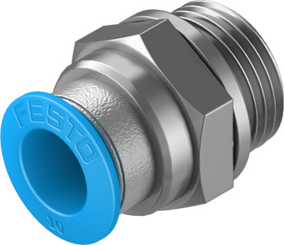 QS-G3/8-10-50 / Push-in fitting QS-G3/8-10-50