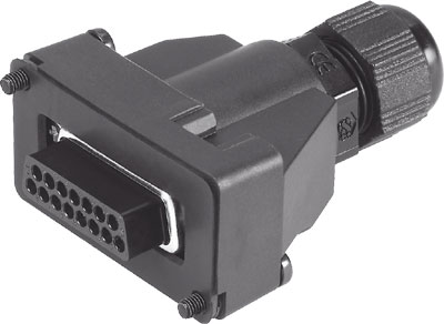 SD-SUB-D-BU15 / Plug socket     SD-SUB-D-BU15