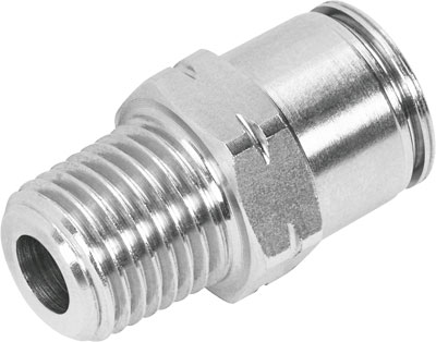 CRQS-1/8-1/4-U / Push-in fitting CRQS-1/8-1/4-U