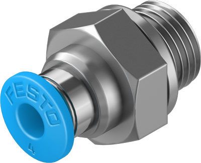 QS-G1/8-4 / Push-in fitting QS-G1/8-4