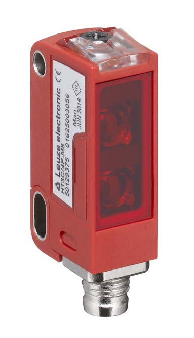 HT3C.S/6-M8.3 / Diffuse sensor with background suppression Application: Detection of small parts\013\010Special design: Small light spot (S)\013\010Op