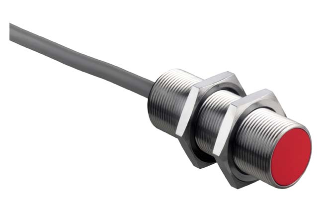 ISS 218MM/4NO-8E0-200-S12 / Inductive switch Typ. operating range limit Sn: 8 mm; Operating range Sa: 0 ... 6.4 mm; Switching frequency: 1,500 Hz; Sup