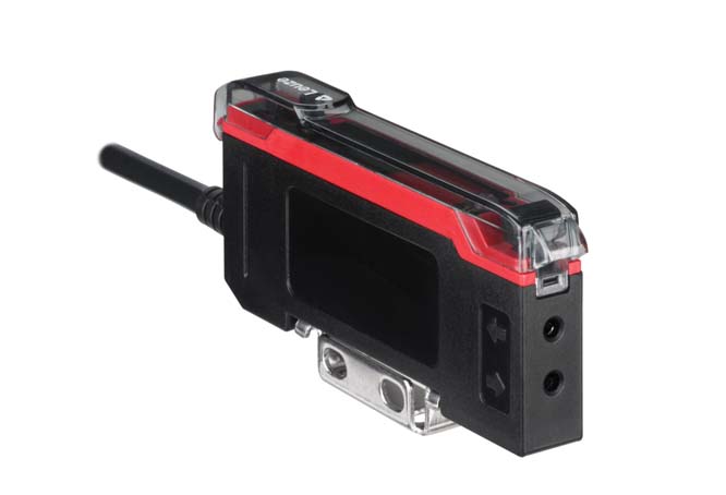 LV463I.XR7/4T / Fiber optic amplifier Light source: LED; Switching frequency: 21 Hz; Supply voltage: 10 ... 24 V, DC; Digital switching outputs: 1 Pie