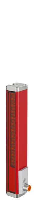 OGS 600-140/D2-M12.8 / Optical guidance sensor Application: Optical tracking\013\010Trace types: Retro-reflective trace, Dark trace on light backgroun