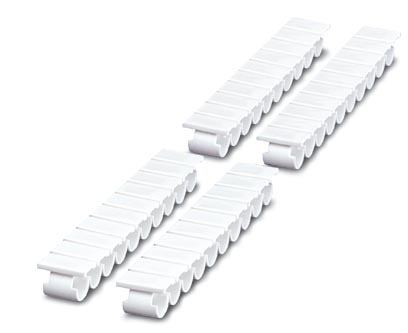 LBHZ 3/WH:UNBEDRUCKT    Conductor marking collars Zack strip, unprinted, for diameter: 2.5 - 4.7 mm,