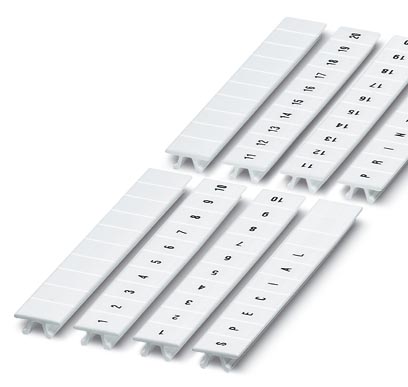 ZB 7,62/WH-100:UNBEDRUCKT    Zack strip, unprinted: for individual labeling with M-PEN, ZB-T or CMS system, large batch, sufficient for labeling 1000