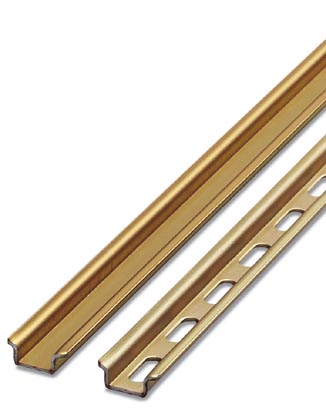 NS 15 BLK UNPERF 2000MM VPE 10    DIN rail, material: Steel, unperforated, height 5.5 mm, width 15 m