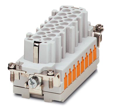 HC-B 16-EBUQ-2,5    HEAVYCON female insert, B16 series, 16-pos., QUICKON-connection