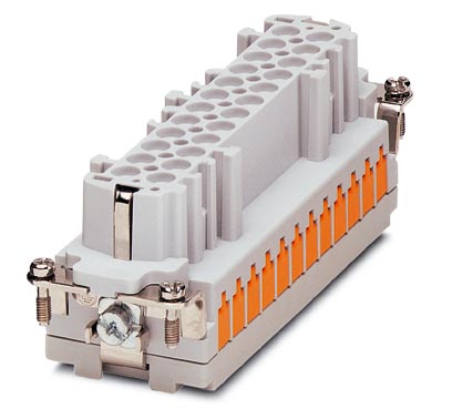 HC-B 24-EBUQ-2,5    HEAVYCON female insert, B24 series, 24-pos., QUICKON-connection