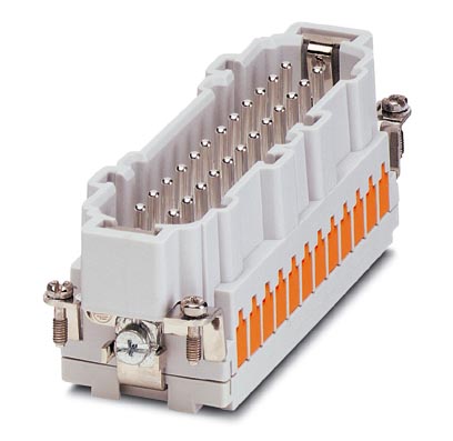 HC-B 24-ESTQ-2,5    HEAVYCON male insert, B24 series, 24-pos., QUICKON connection