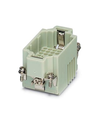 HC-K 8/24-ESTC    HEAVYCON male insert, K8/24 series, for 8 power and 24 control contacts, crimp con