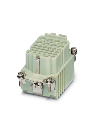 HC-K 8/24-EBUC    HEAVYCON female insert, K8/24 series, for 8 power and 24 control contacts, crimp c