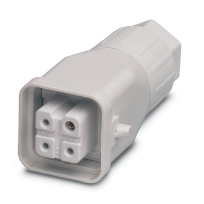 HC-A3-BUQ1,5-TFL-G-PA    HEAVYCON QUICKON sleeve housing A3, for single locking latch, 3-pos., with