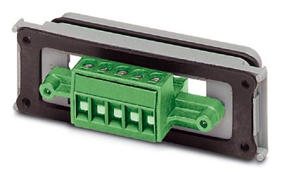 VS-25-A-DEVNET-S    D-SUB panel mounting frame, for DeviceNet, shell size 3, header, screw connectio