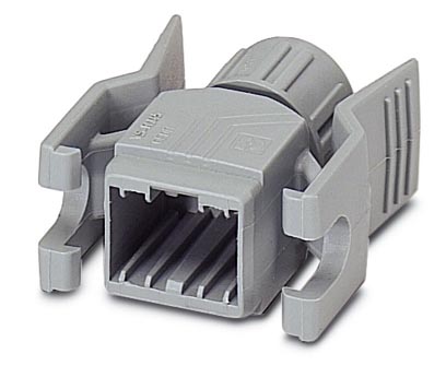 VS-08-T-G-RJ45/IP20    RJ45 sleeve housing, IP20, for pin insert VS-08-ST-RJ45, with push-pull inter
