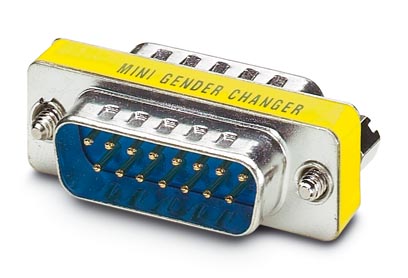 VS-15-GC-ST/ST    D-SUB contact insert, shell size 2, with 15 signal contacts, contact type pin, gen