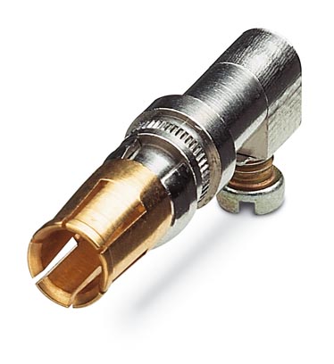 VS-BU-SC-2,6    POWER contact, for D-SUB combination inserts, screw connection, socket, straight, ra