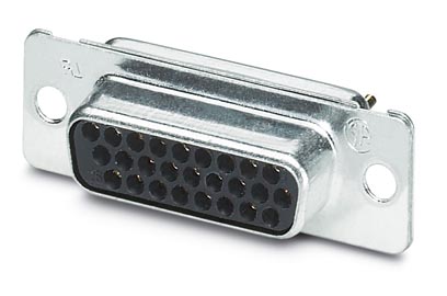 VS-15-BU-DSUB-HD-EG    D-SUB contact insert, shell size 2, with 26 signal contacts, contact type soc
