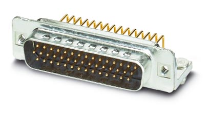 VS-25-ST-DSUB-HD-ER    D-SUB contact insert, shell size 3, with 44 signal contacts, contact type pin