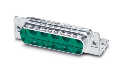 VS-25-ST-DSUB-5P-LH    D-SUB contact carrier, shell size 3, accommodation for 5 combined contacts, c