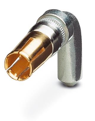VS-BU-LH-3,6/18/3,8    POWER contact, for D-SUB combination inserts, for PCB assembly, socket, angle
