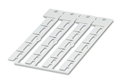 VS-SI-BZ    Marker label, plastic, plate with 20 labels