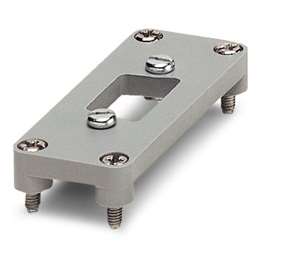 HC-D 15-ADP/1 DSUB 9    D-SUB adapter plate, for one D-SUB connector, no. of positions 9, housing se