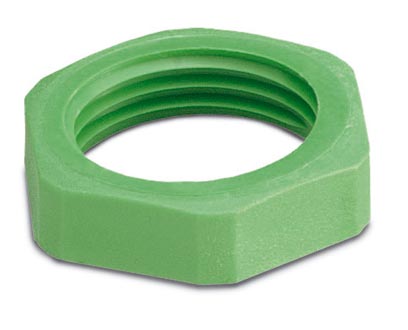 Q-MU PG11    Nut (plastic) to lock the contact carrier Pg11 / 24 WAF